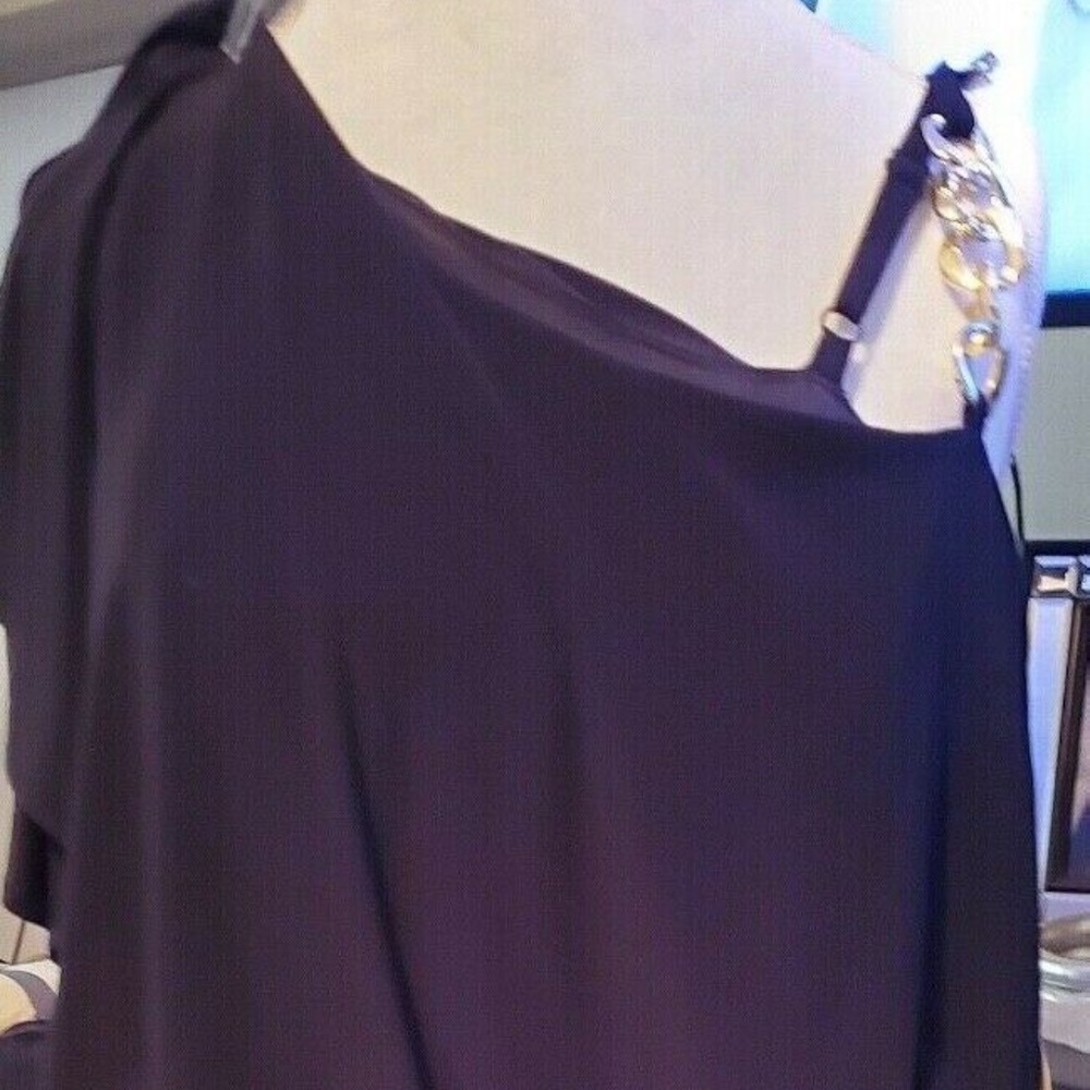 Women's Black Short Romper Outfit with gold link